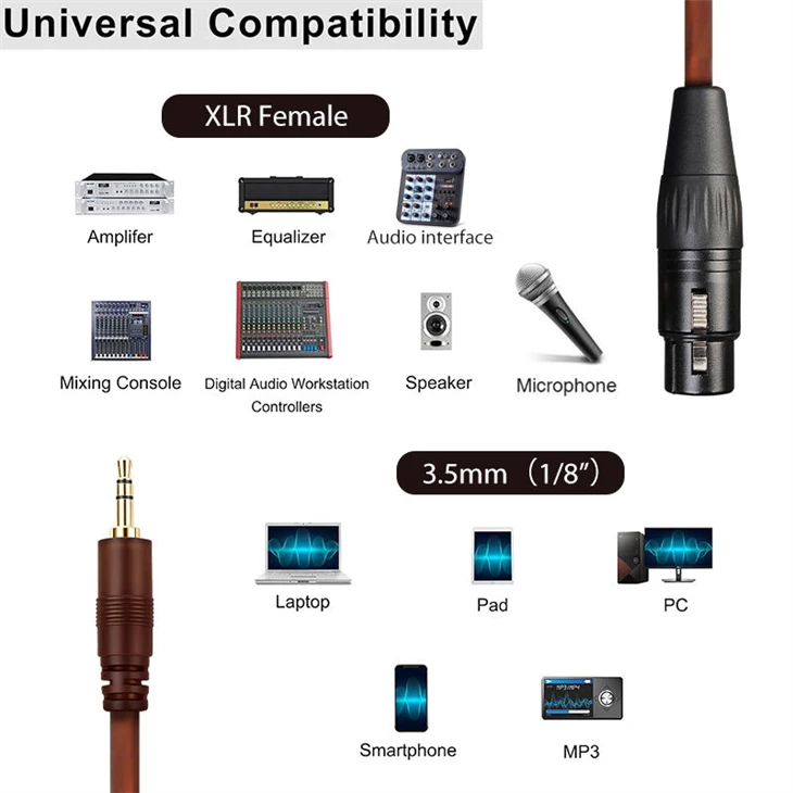 XLR To Aux Cable price XLR To Aux Cable price
